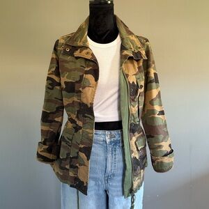 Madewell Camo Utility Jacket – Size S
